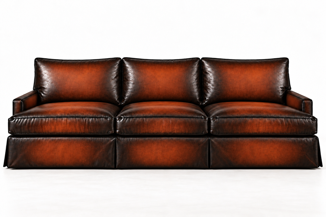 Scottsdale in cinnamon Whiskey Barrel with black seams