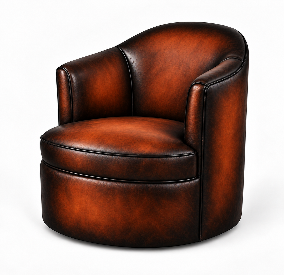 Hey Carlos in cinnamon Whiskey Barrel with black seams
