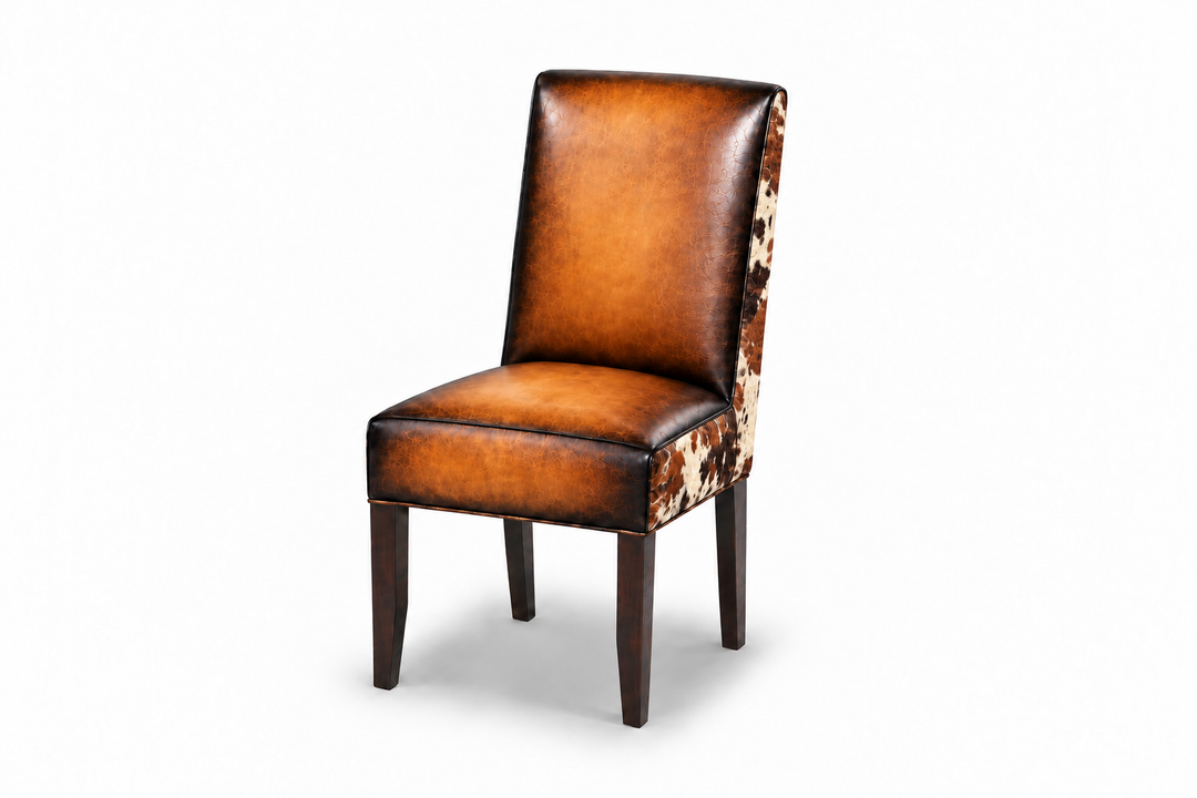 Rico with tri-color cowhide